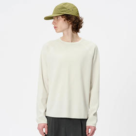 Goldwin WF Light L/S T-shirt 男装防紫外线轻量华夫格长袖T恤
