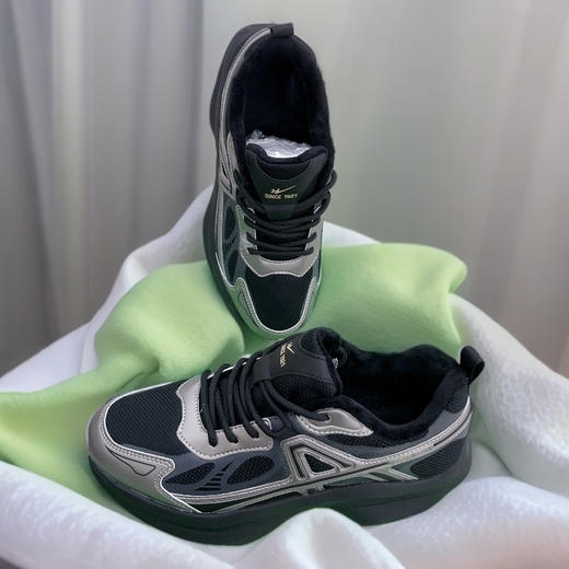 双星名人情侣款加绒运动鞋556803 商品图6