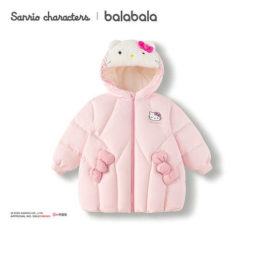 【库洛米IP商场同款】巴拉巴拉女童羽绒服三丽鸥外套2025新款冬装 商品图4
