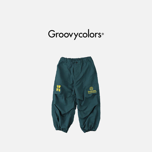日本GC童装 Groovycolors 原田治尼龙塔夫绸长裤 商品图2