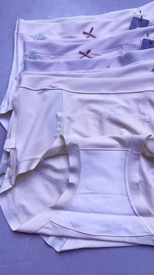 (59元5条秒杀)内裤珠地莫代尔棉中腰内裤1295104（秒杀内裤不退换） 商品图3