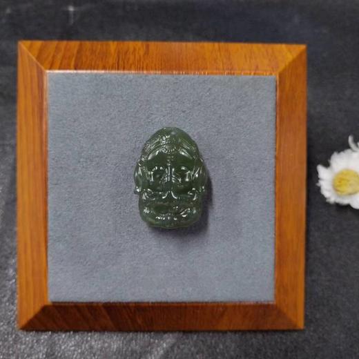 A和田玉吊坠-水青宝宝象深 商品图0