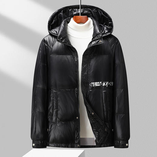 【90鸭绒】罗蒙冬季羽绒服男士可拆卸立领一衣两穿时尚百搭潮搭保暖舒适羽绒外套 商品图3