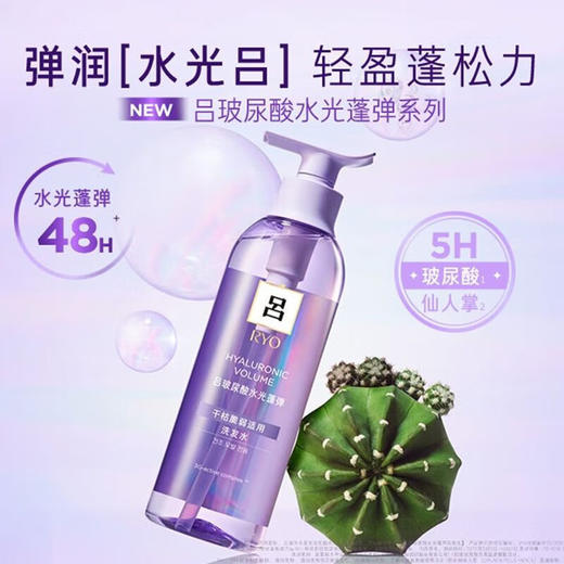 RYO红吕洗发水护发乳水光修护损伤滋养控油蓬松去屑无硅油蓝绿吕系列 商品图4