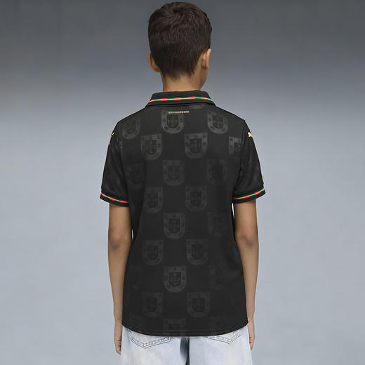 小李子PUMA彪马葡萄牙球迷版大童短袖比赛球衣学生男女707141 19 商品图1