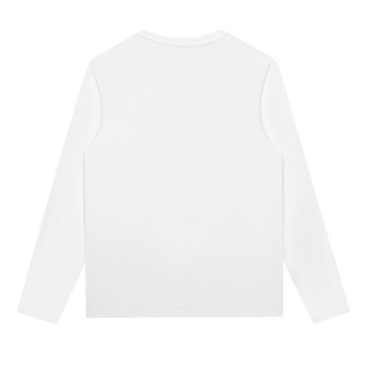 GXG男装25秋季时尚创意字母百搭简约纯棉上衣男士休闲圆领长袖T恤K&C 商品图1