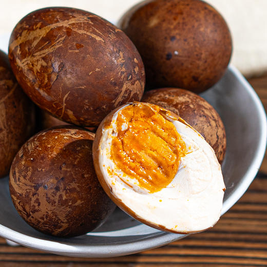 薄盐烤鸭蛋丨微山湖散养鸭蛋，个大饱满，减盐配方，五香口味，烤制后焦香扑鼻，一口流油，20枚（约1200g）⭐️EMS快递 商品图3