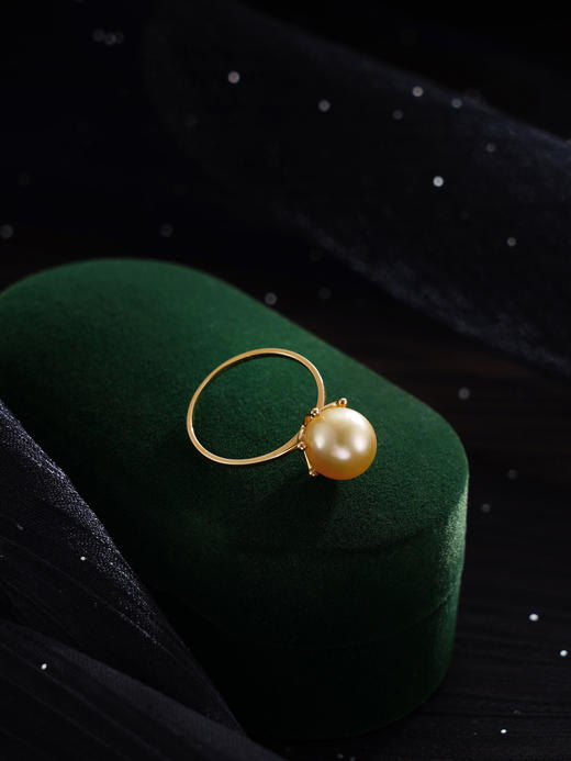 子佩集G18K海水珍珠戒指【S90028168】K金珍珠2410 商品图0