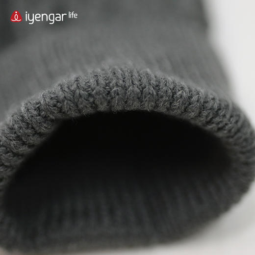 艾扬格 life F1112瑜伽袜套 普拉提袜子 专业女加厚长筒保暖护腿套 舞蹈运动堆堆袜 商品图6