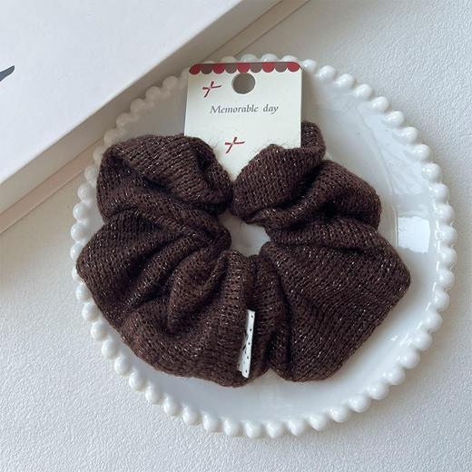 FGKH复古咖红肠圈发圈-纪念日百货门店同款167796864 商品图3