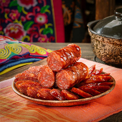 【宴小柒】腊味礼盒-贺岁（特价）团购年货送礼首选1070g-FN 商品图3