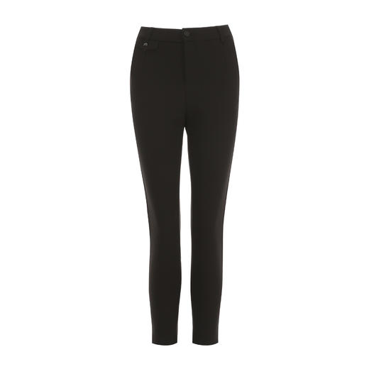 EITIE爱特爱加绒保暖显瘦百搭休闲裤冬季新款8005711 商品图5