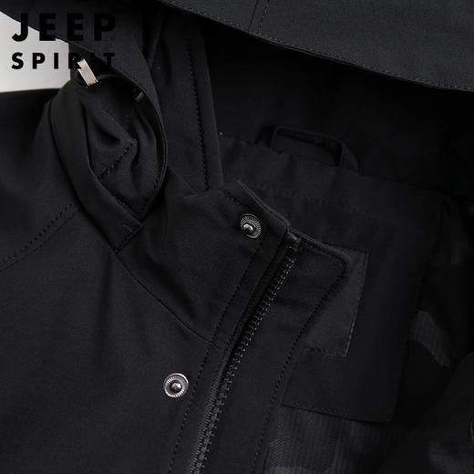 JEEP SPIRIT夹克男春秋冬季潮流百搭商务休闲上衣宽松外套HL66011 商品图4