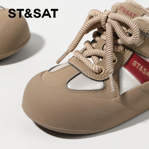 【童鞋】星期六加绒保暖嘭嘭面包男女童阿甘鞋SSC4192L63 商品图8