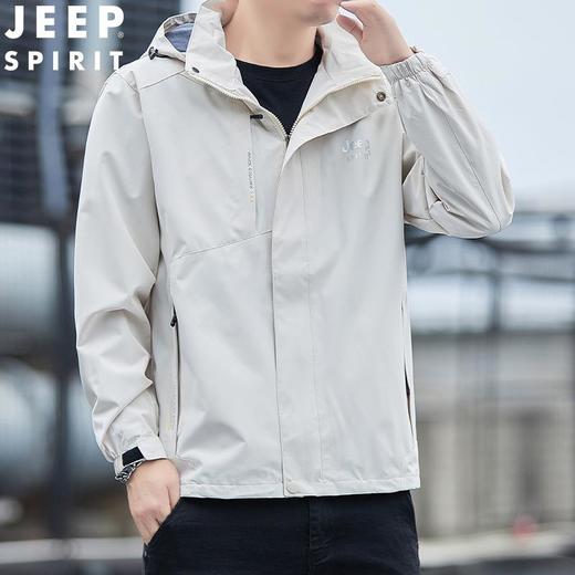 JEEP SPIRIT男士休闲外套男夹克秋冬休闲夹克男士潮流外套HL7183 商品图4