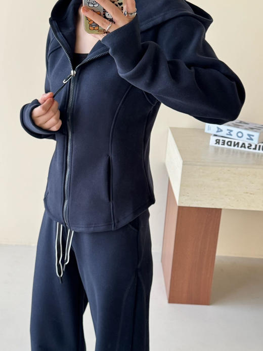 lu同款顶配双面德绒保暖显瘦省心套装 商品图13