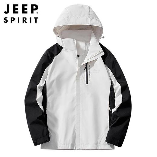 JEEP SPIRIT 秋冬款男士时尚休闲夹克户外冲锋衣外套男JC7288 商品图0
