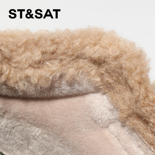 【童鞋】星期六加绒保暖绒绒毛边男女童高帮棉鞋SSC4192L6G 商品图6