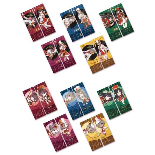 次元波板糖 哭泣少女乐队 GBC 镭射票 10包/盒 国谷 商品图0