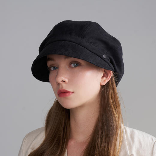 【Kenmont·卡蒙】百搭复古舒适后托蓓蕾帽显脸小 商品图3