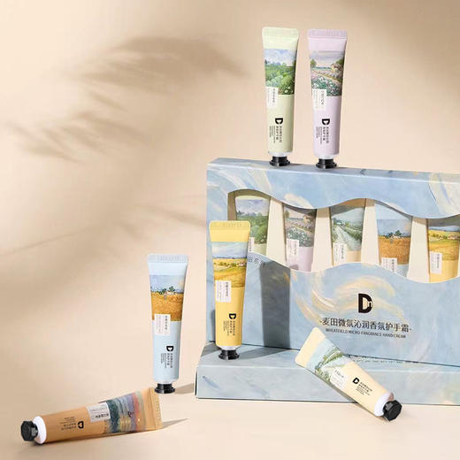 【一套解决干燥细纹❗️还你白嫩少女手】Dn麦田微氛沁润香氛护手霜 持久留香补水保湿秋冬6支装香氛护手霜。ja 商品图1