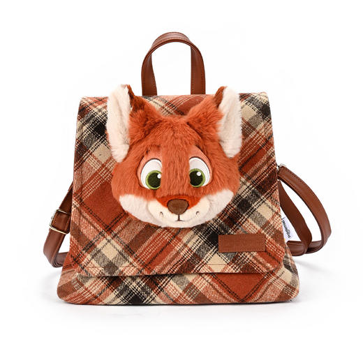 疯狂动物城朱迪尼克时光格律玩偶双肩包玩偶包双肩包-纪念日百货门店同款167748395 商品图1