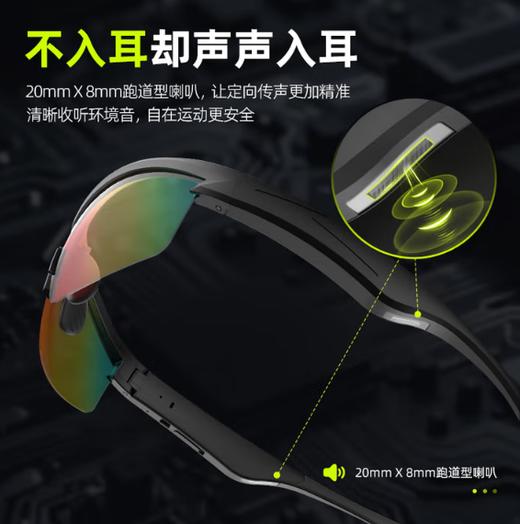 兰士顿AirNora 智能开放式运动眼镜耳机 商品图4