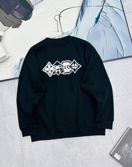 D112730冬季新款胸前字母标水貂绒卫衣男女同款 商品图11