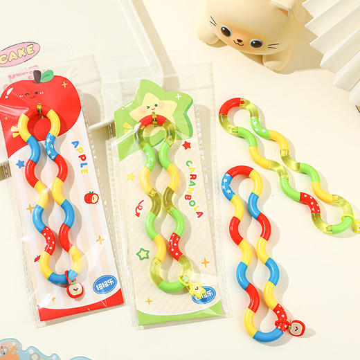 苹果百变扭扭乐学生创意解压发泄手指玩具缠绕变形儿童礼物-纪念日百货门店同款167193596 商品图1
