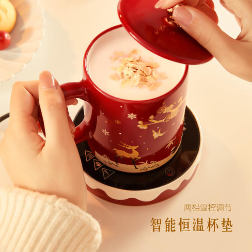 【故宫杯子】故宫雪恒温水杯礼盒马克杯文创杯子圣诞节新年生日礼物 商品图5