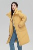 雪中飞 吸睛黄色休闲中长款羽绒服外套 21702 商品缩略图3