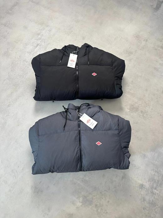 D112703冬季新款连帽拉链徽标羽绒服男女同款 商品图8