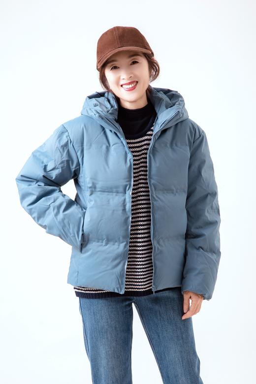 防水羽绒连帽外套 商品图1