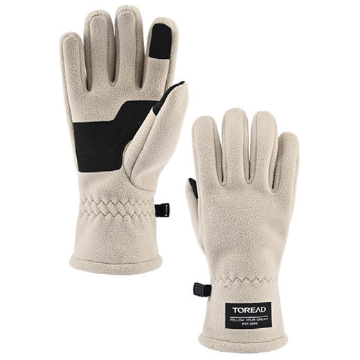 探路者抓绒手套TELLAN90389 商品图0