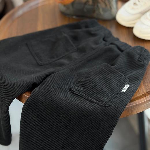 男童裤子冬季大童加绒裤女童一体绒保暖裤加厚长裤儿童灯芯绒裤冬 商品图4