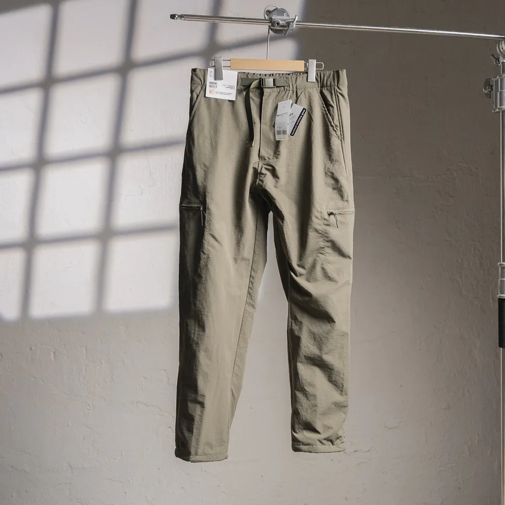 加绒工装裤男女同款