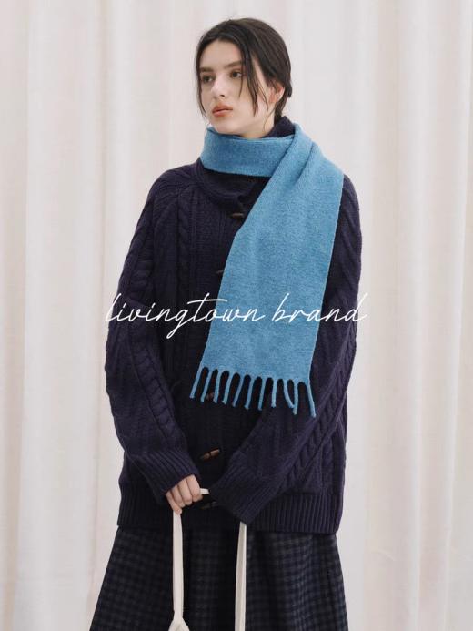 LIVINGTOWN/LT羊毛混纺围巾 商品图0