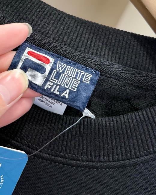 D112735潮牌水貂绒一体圆领套头卫衣2025秋冬新款加绒上衣男女同款 商品图11