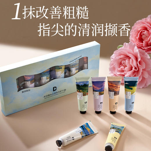 【一套解决干燥细纹❗️还你白嫩少女手】Dn麦田微氛沁润香氛护手霜 持久留香补水保湿秋冬6支装香氛护手霜。ja 商品图0