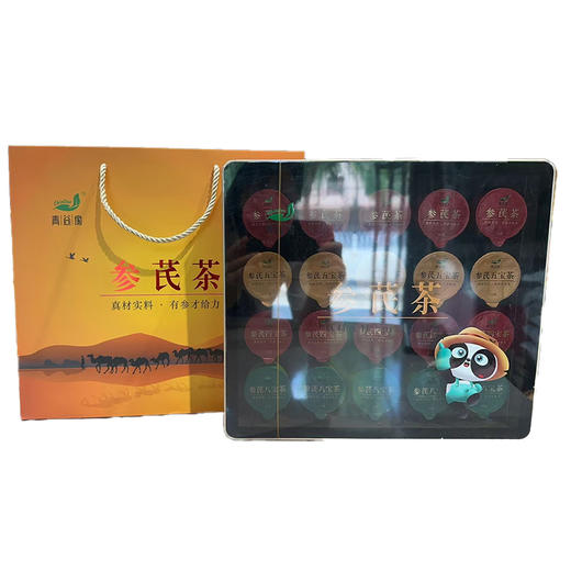 青谷家 小罐装参芪茶 360g/盒 商品图2