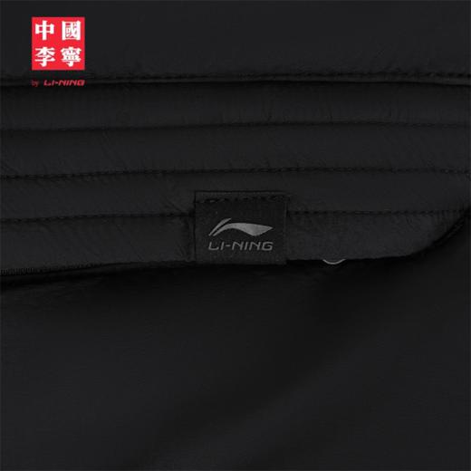 中国李宁功夫系列男子防泼水宽松95%鸭绒短羽绒服AYMV307 商品图9