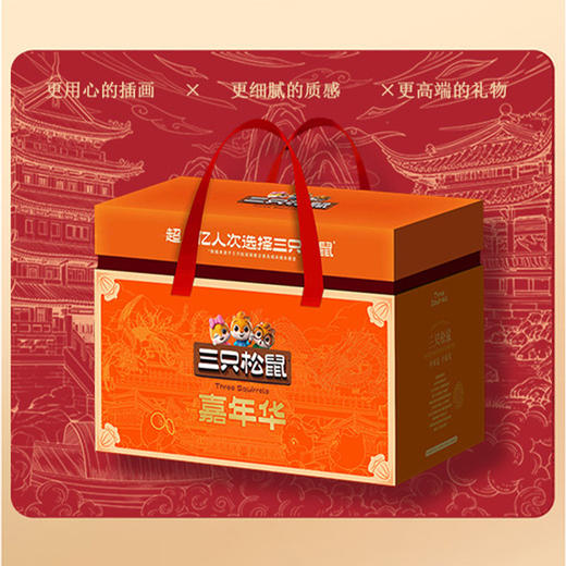 【三只松鼠】嘉年华-坚果炒货休闲零食大礼包 年货送礼-精装盒1648g-FN 商品图2