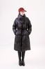 中长款收腰黑色羽绒服 商品缩略图0