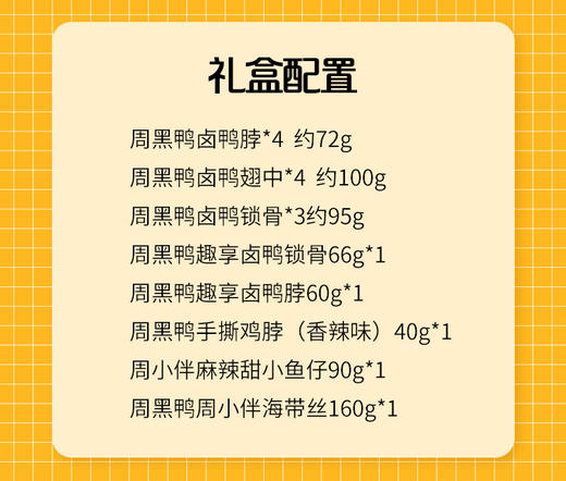 周黑鸭*加油鸭A 683g 即食卤味 商品图2