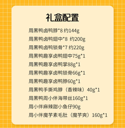 周黑鸭*圆满鸭 1303g 即食卤味 商品图2
