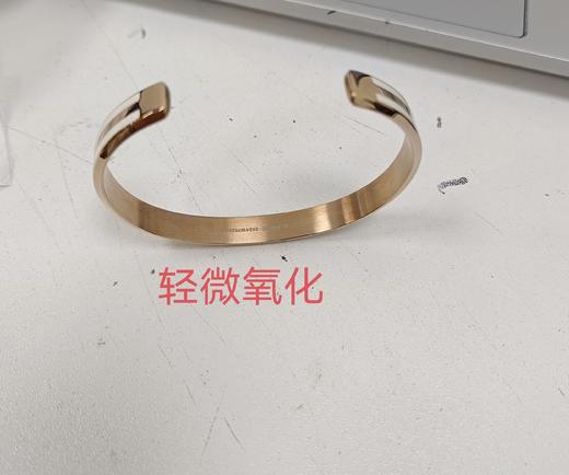 7315030006636 丹尼尔惠灵顿DANIEL WELLINGTON DW手镯|男女高雅简约珠光开口白质感玫瑰金色撞色细情侣手环 商品图4