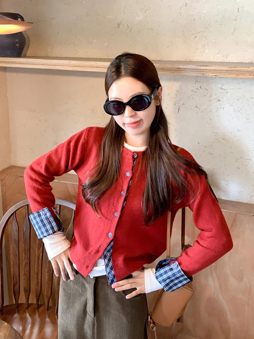 🎄双旦来袭 ❗️【AUChris圣诞氛围感毛衣合集】‼️慵懒的复古💯上身真的都很绝👍圣诞感拉满📣单穿或是秋冬搭配大衣/皮草都很适合 绵羊绒毛衣💥7个款式可选 商品图5