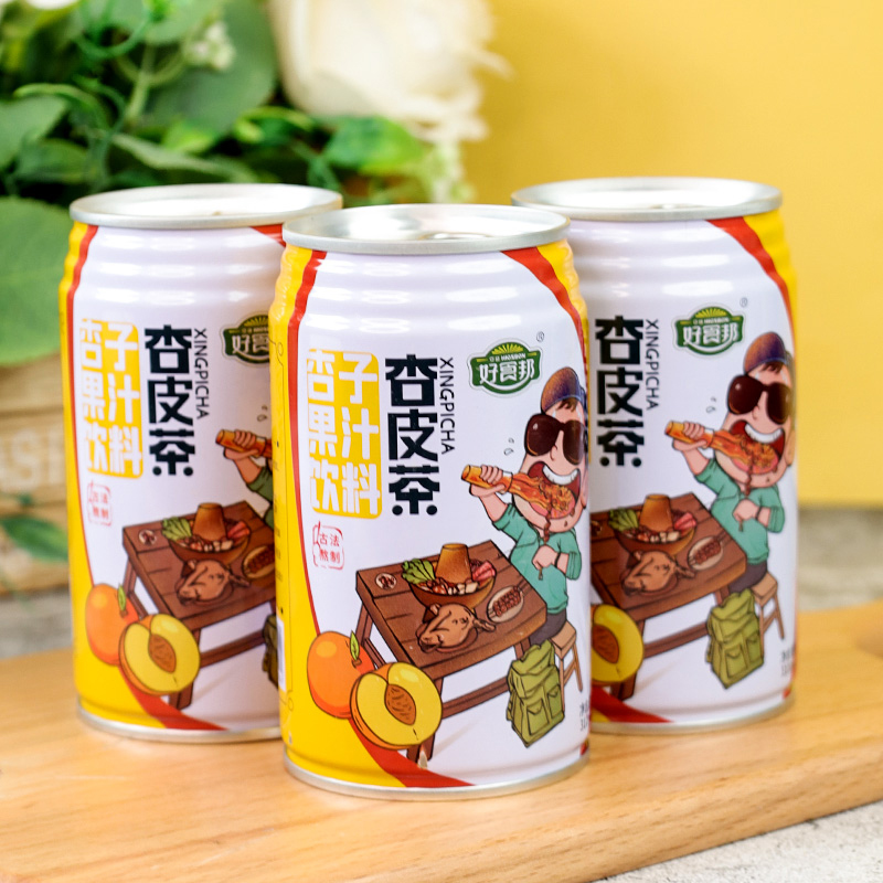 好食邦 杏皮茶 310ml/罐