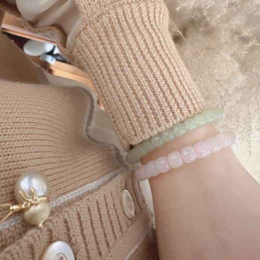 软青 和田玉直切手串 7mm温温润润的 太美了 商品图7