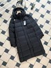 D112705冬季中长款鹅绒服男女士情侣款派克服大衣 商品缩略图9